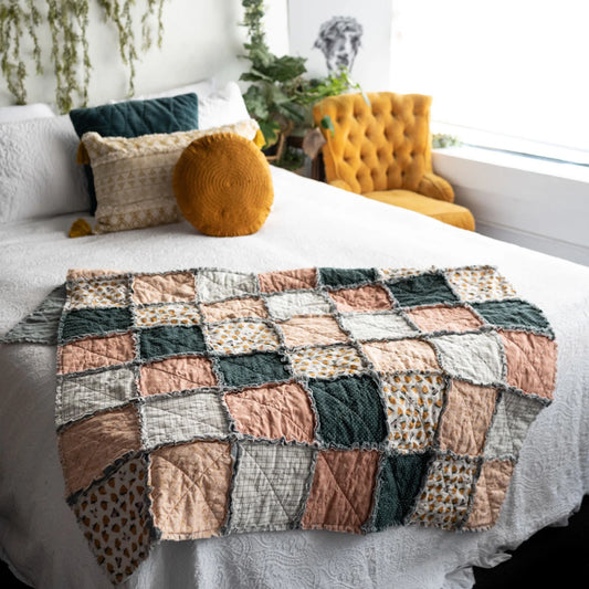 Weekend Rag Quilt Pattern by Studio M Squared
