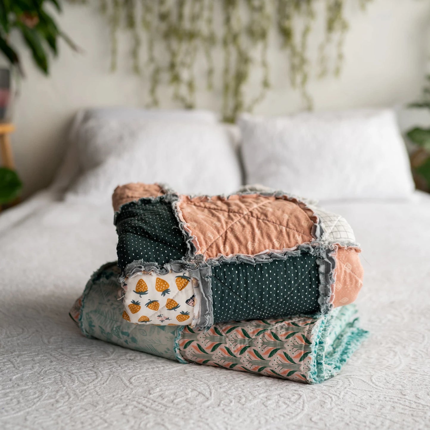 Weekend Rag Quilt Pattern by Studio M Squared
