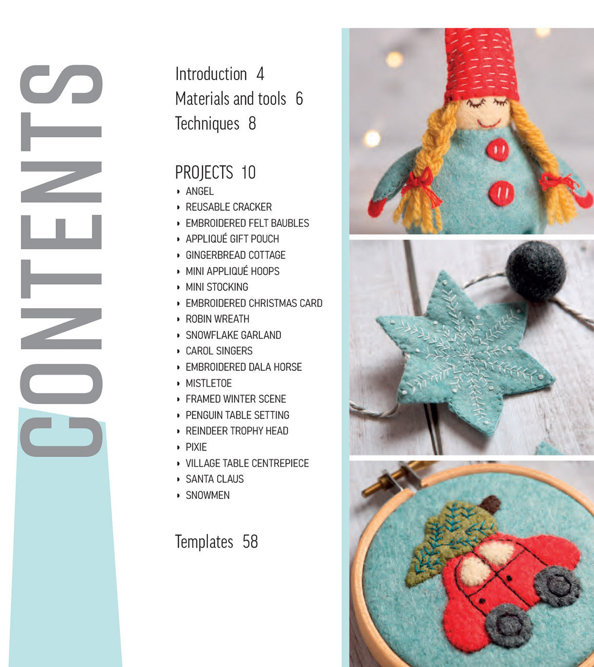 All-New 20 to Make: Festive Felt Decorations # SP2098-9 - Special Order