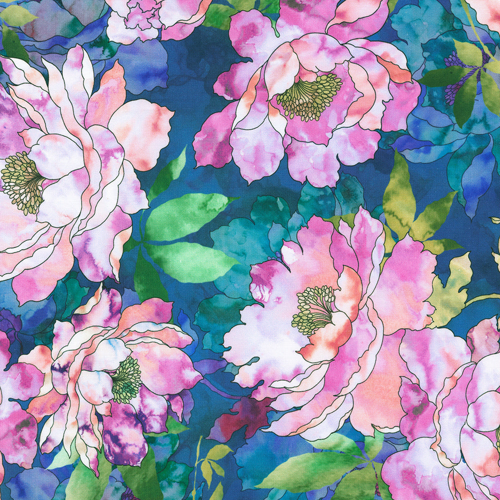 Bella Blossoms by RFK Collection - Fat Quarter Bundle -  Special Order (Expected May 2025)