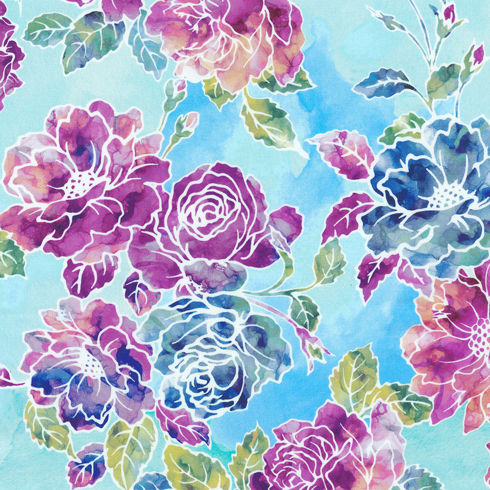 Bella Blossoms by RFK Collection - Fat Quarter Bundle -  Special Order (Expected May 2025)