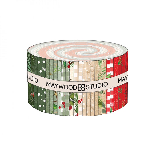 Winter Wreaths by Maywood Studio Collection - Strip Roll (Expected July 2025)