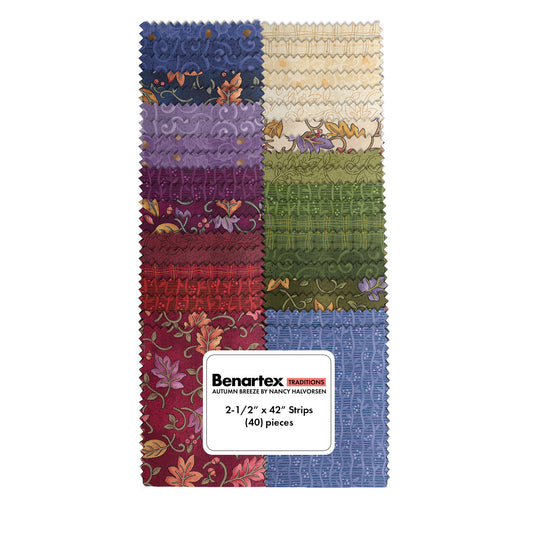 Autumn Breeze by Nancy Halvorsen 2.5" strips - Special Order (Expected Arrival April 2025)