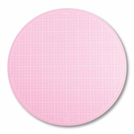 Sue Daley Round Rotating Cutting Mat 10in Pink - Special Order