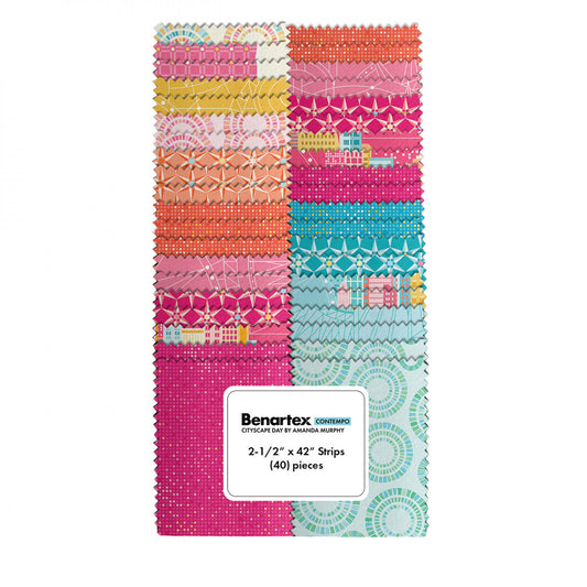 Cityscape Day by Amanda Murphy 2.5" Strips - Special Order (Expected Arrival February 2025)