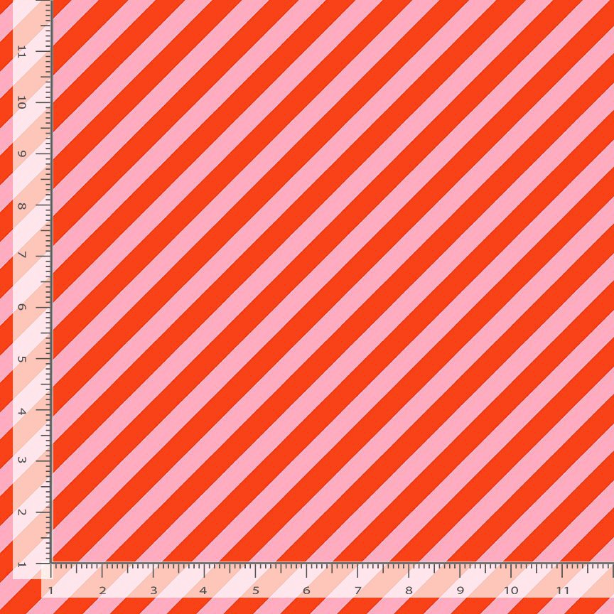 Holly Jolly by Dear Stella : Vintage Stripe Lollipop STELLA-DFG3184 (Estimated Ship Date May 2025)