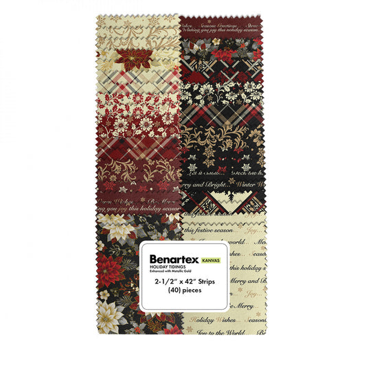 Holiday Tidings by Kanvas Studio 2.5" Strips - Special Order (Expected Arrival May 2025)