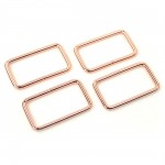 Four Rectangle Rings 1 1/2" - Sallie Tomato - Multiple Colors - Special Order