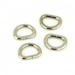 Four D-Rings 1/2" - Sallie Tomato - Multiple Colors - Special Order