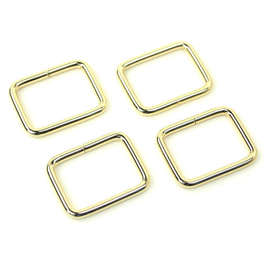 Rectangle Rings 1"- Multiple Colors - Special Order