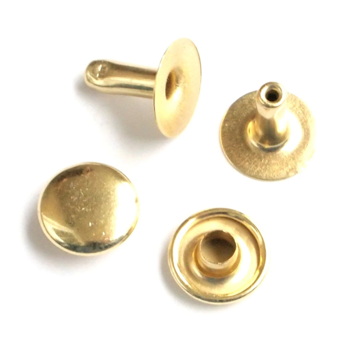 24 Medium Rivets 8mm - Multiple Finishes - Special Order