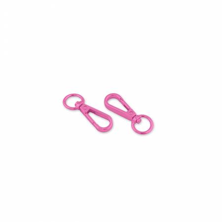 Two Tula Pink 1/2in Swivel Hooks from Sallie Tomato - # STS160P - Special Order