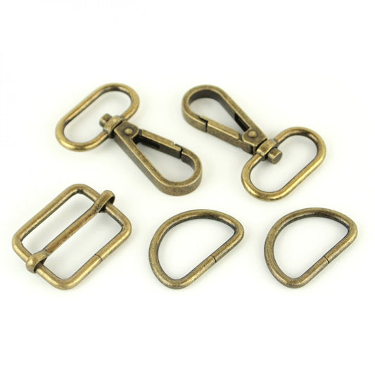 Basic Hardware Set 1"- Multiple Colors - Special Order