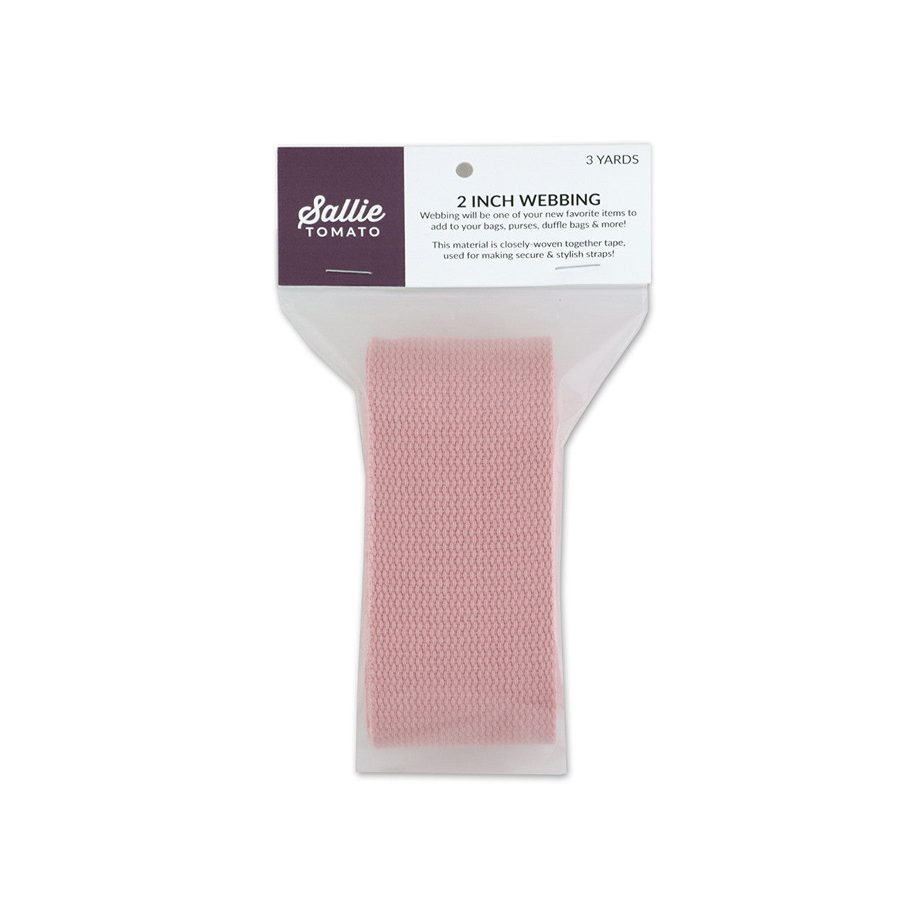 Rose Webbing 2in x 3 yd # STWLG-ROSE-3YD - Special Order