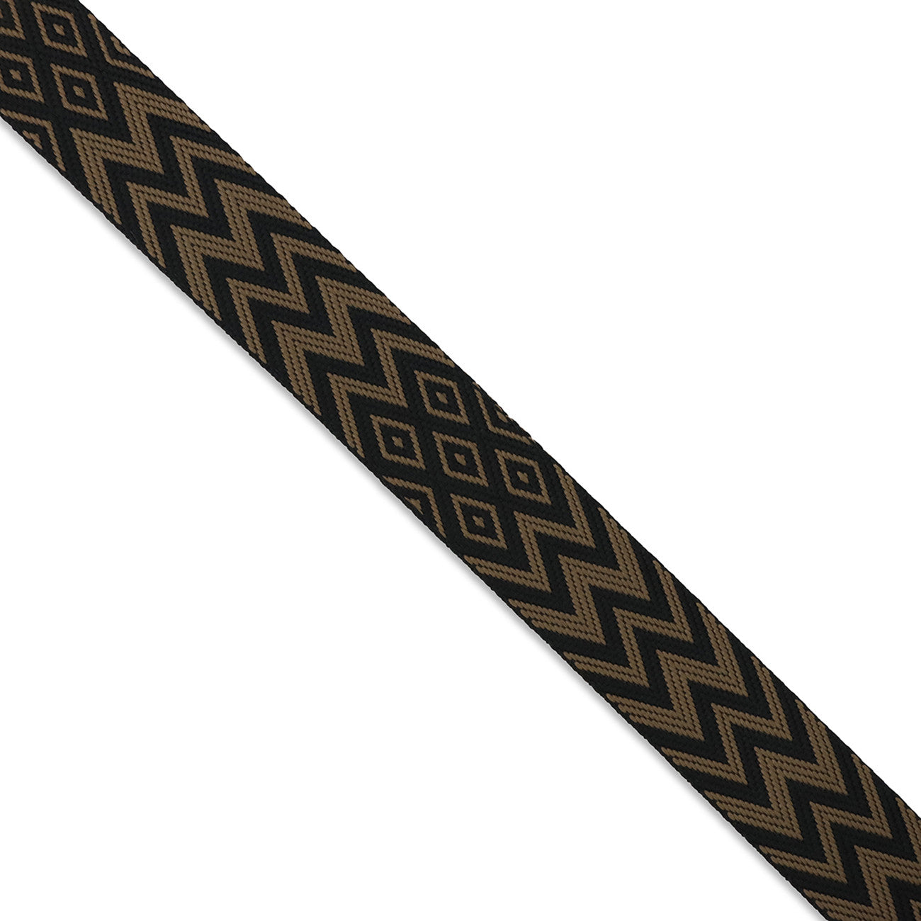 Artisan Black Brown Webbing 1-1/2in x 3 yd # STWMD-ARBB-3YD - Special Order