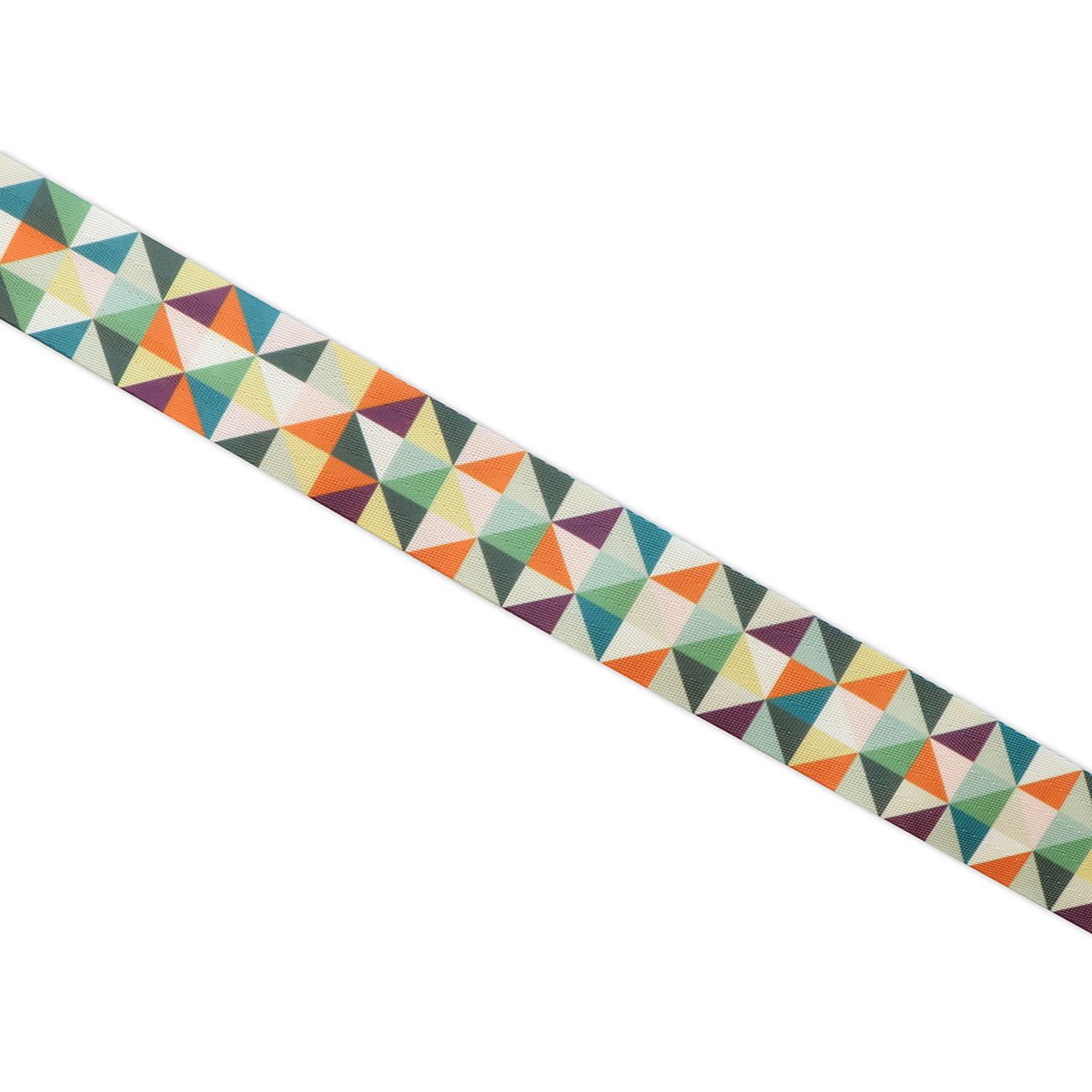 Half Square Triangle Multicolor Webbing 1-1/2in x 3 yd # STWMD-HSTM-3YD- Special Order (Estimated Arrival November 2025)