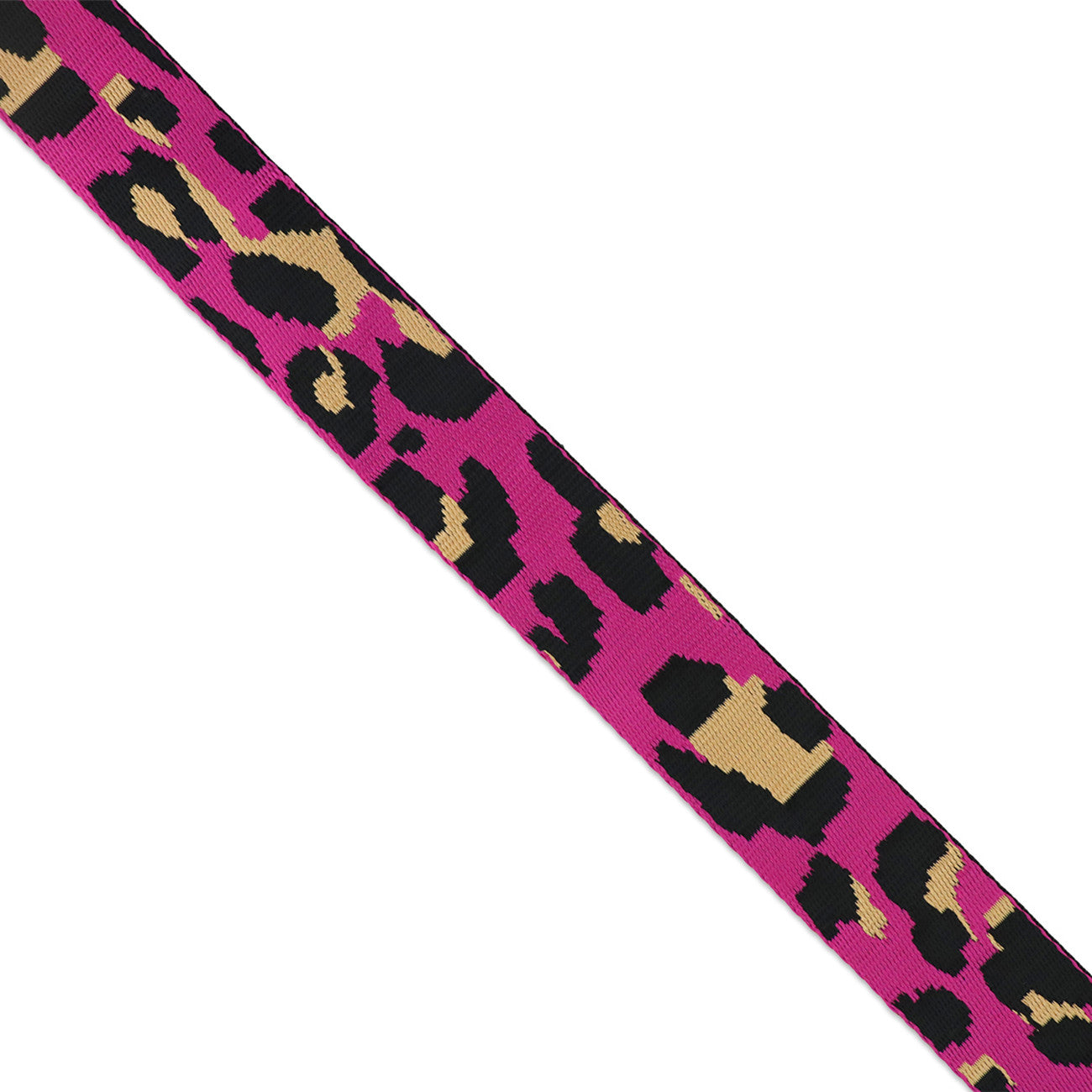 Leopard Violet Rose Webbing 1-1/2in x 3 yd # STWMD-LEVI-3YD - Special Order