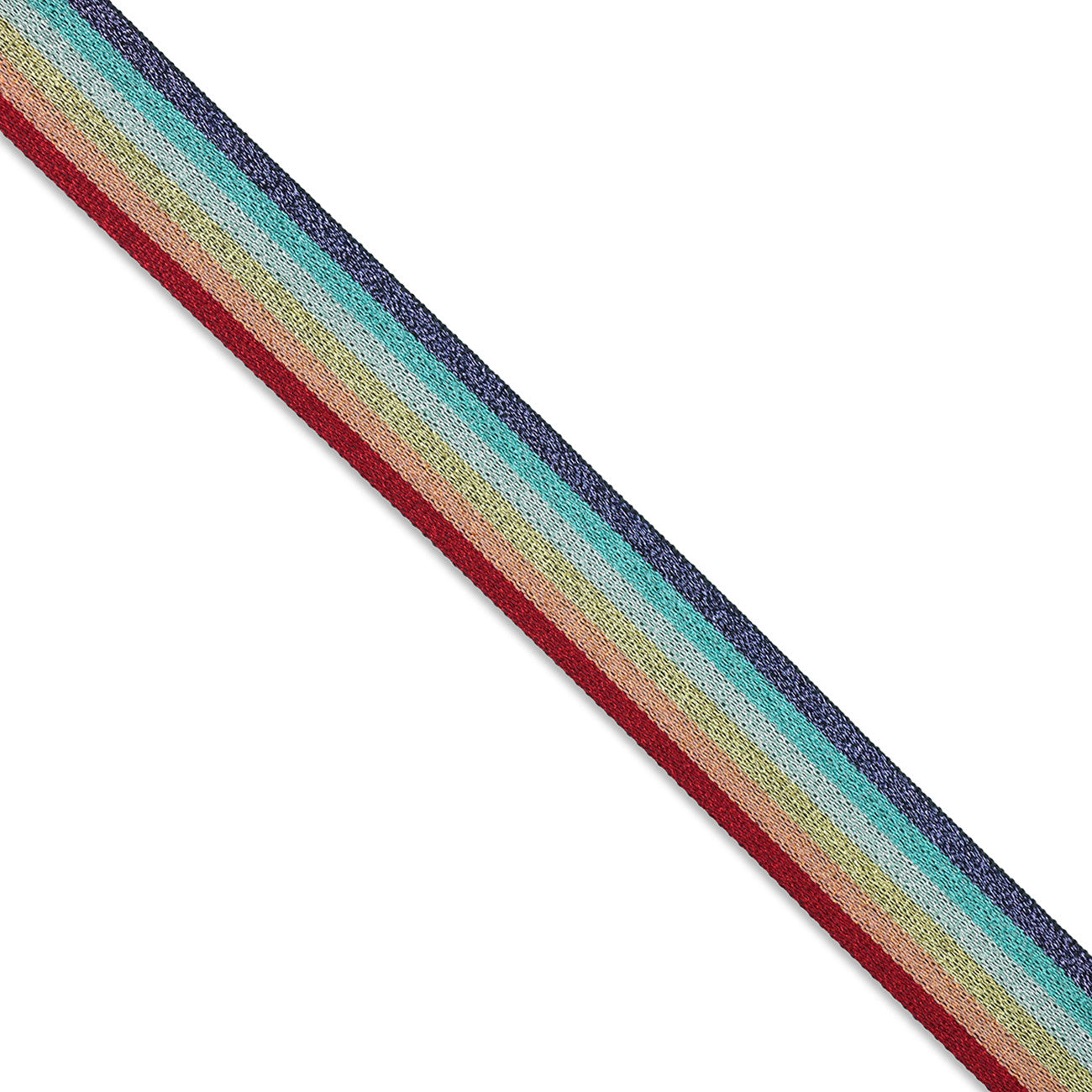 Metallic Rainbow Webbing 1-1/2in x 3 yd # STWMD-MERA-3YD - Special Order