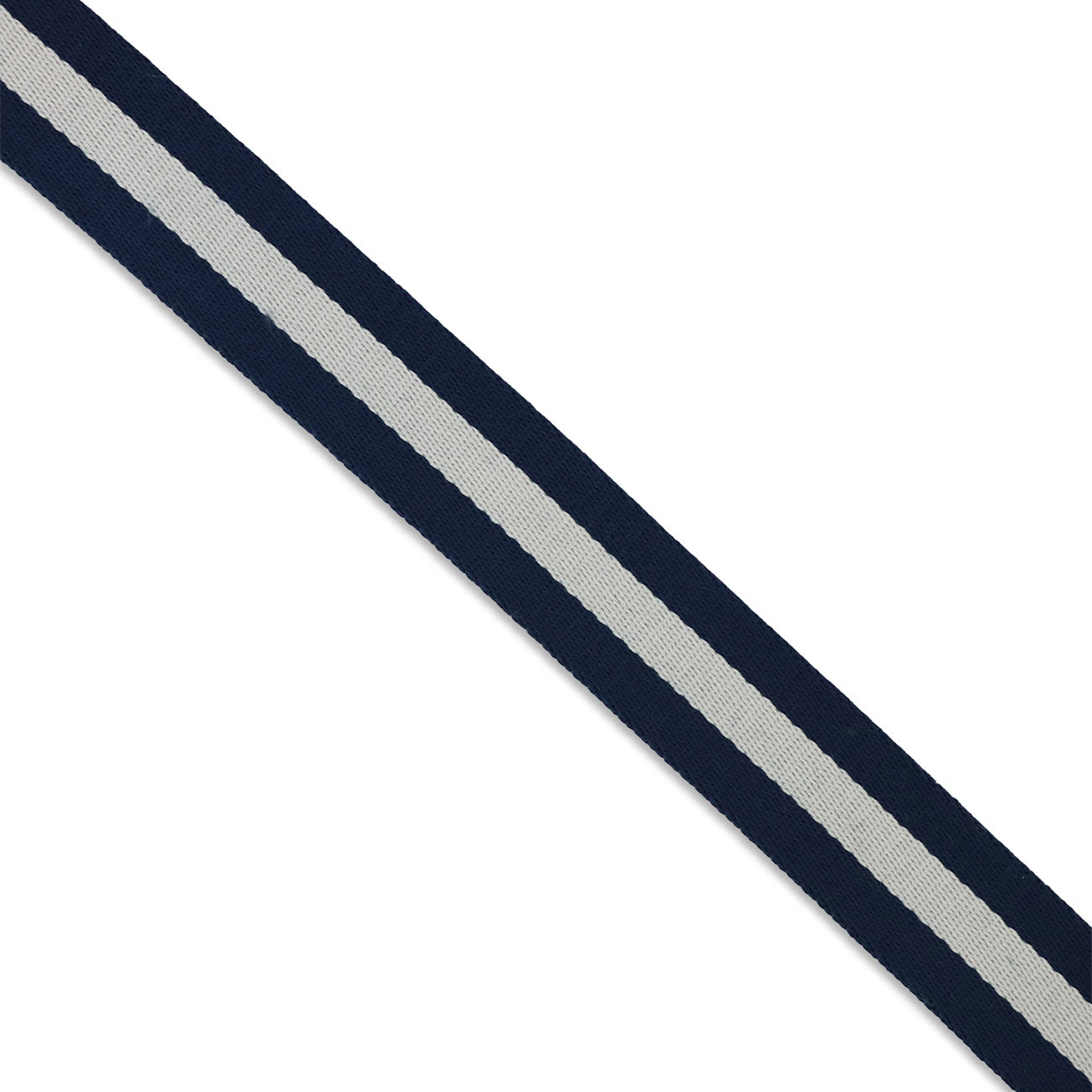 Navy Off White Webbing 1-1/2in x 3 yd # STWMD-NAWH-3YD - Special Order