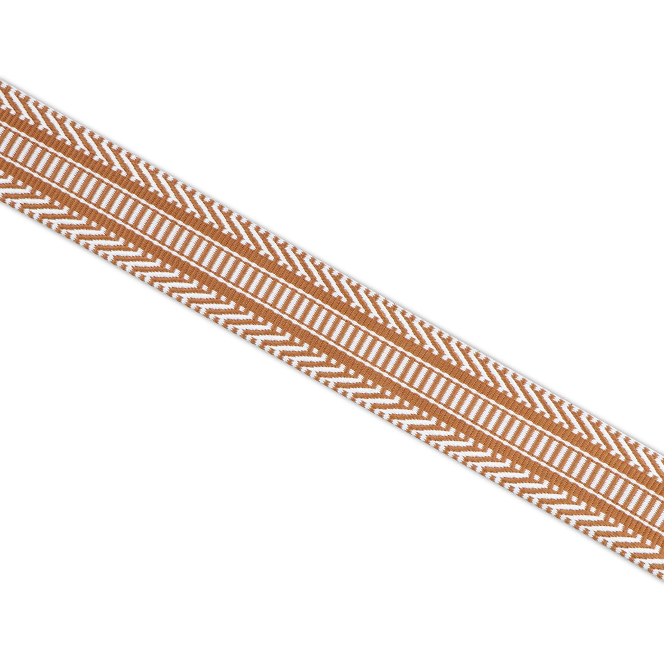 Railroad Track Tan/White Webbing 1-1/2in x 3 yd # STWMD-RRTW-3YD - Special Order