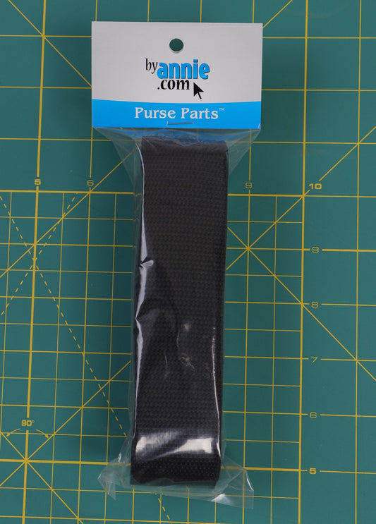 Strapping- 1-1/2in x 3 yd-black # SUP16415B3YD- Special Order