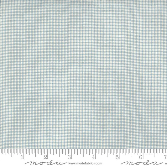 Sacred Blue - French Woven Ginghams - Blue Pearl 12223 19
