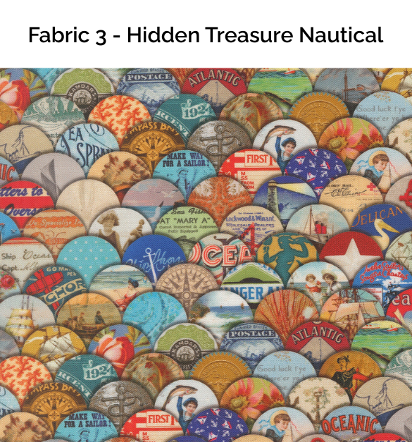 Saltwater by Cathe Holden : Patchwork Duffle Kit - One Fabric Version