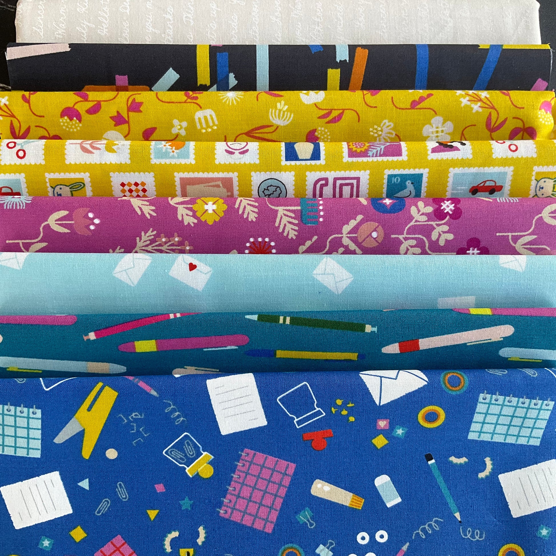 Salutations by Rashida Coleman-Hale - Love You, Mean It Quilt Kit - 1 Left!