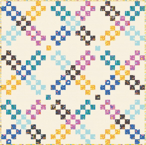 Salutations by Rashida Coleman-Hale - Love You, Mean It Quilt Kit - 1 Left!