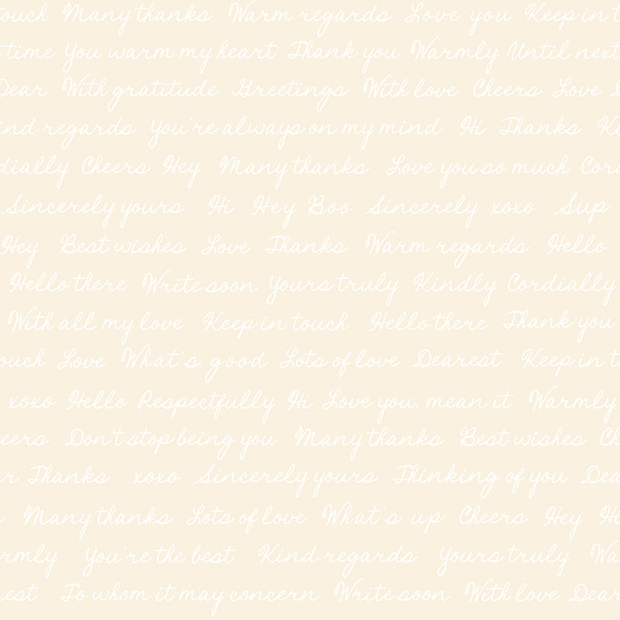 Salutations by Rashida Coleman-Hale - Natural RS1096 11