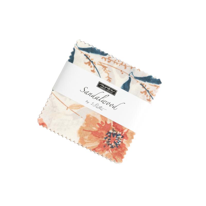 Sandalwood Mini Charm Pack by 3 Sisters