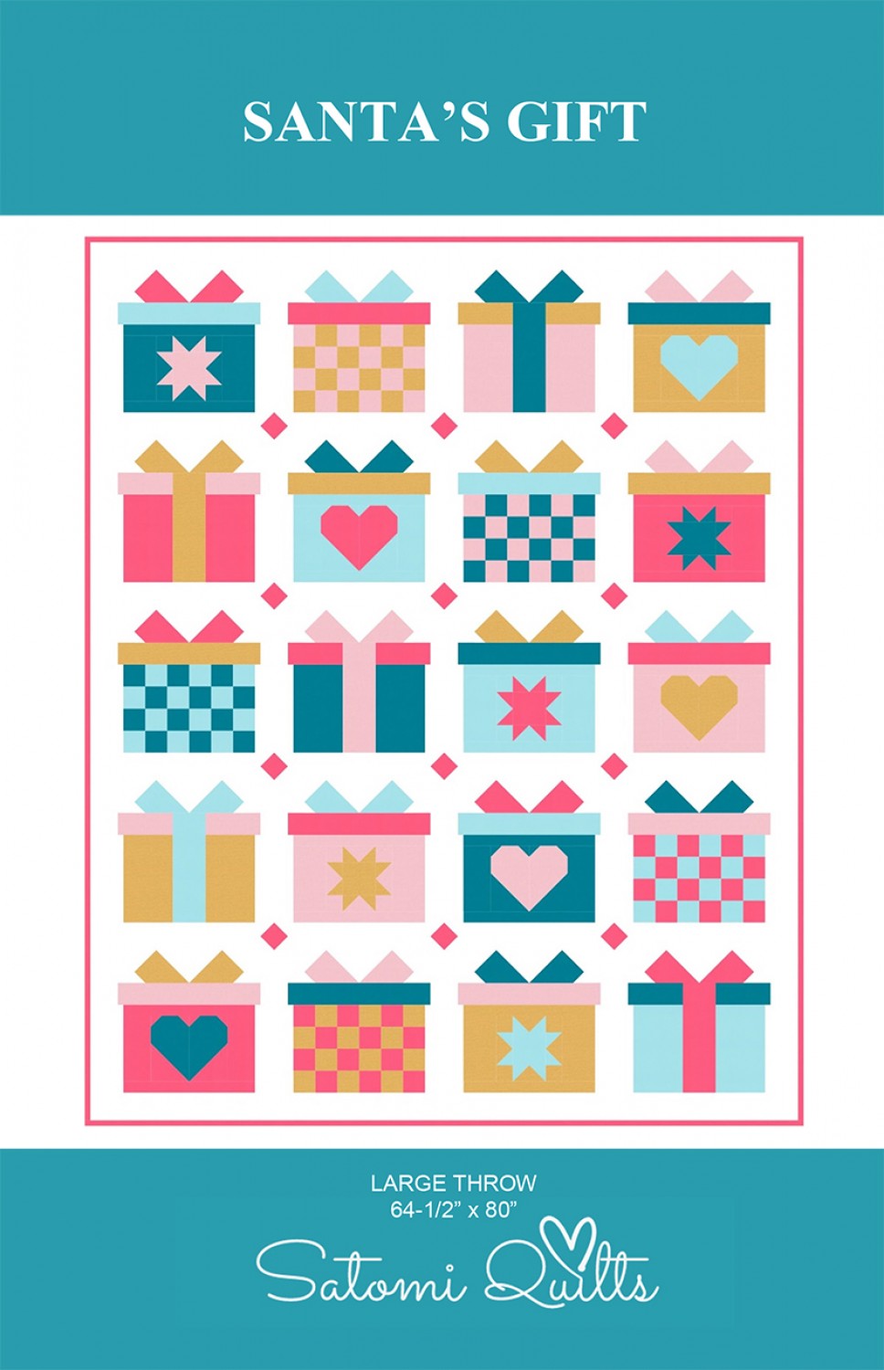 Santas Gift Quilt Pattern by Satomi Quilts