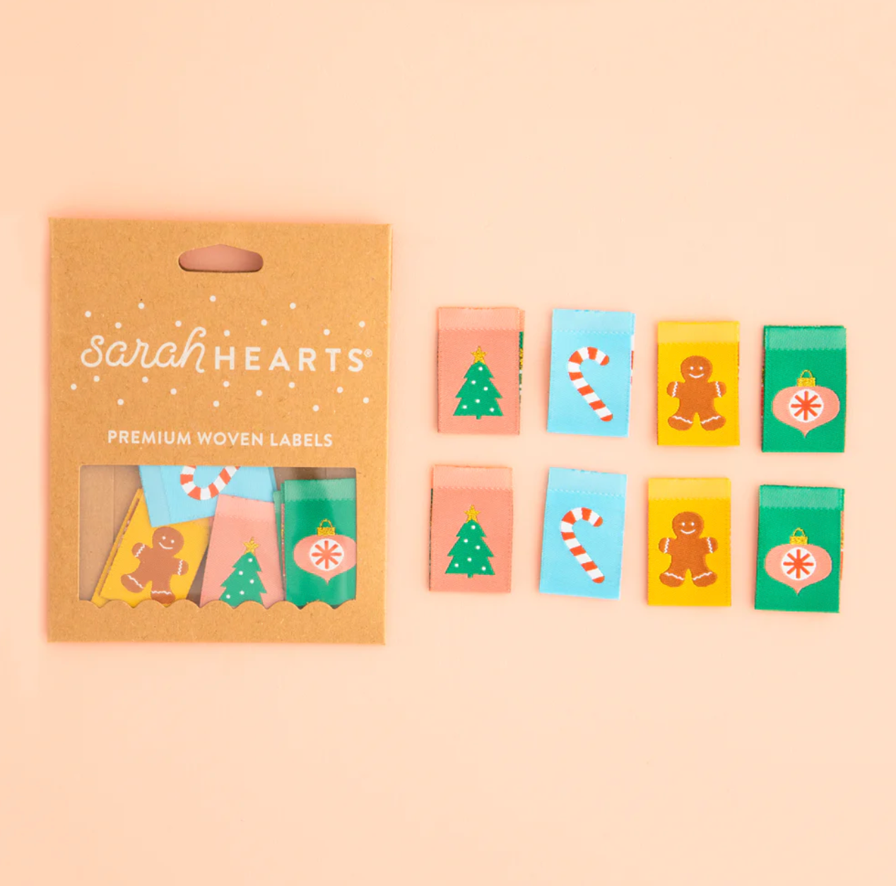 Sarah Hearts Labels : Christmas Holiday Multipack