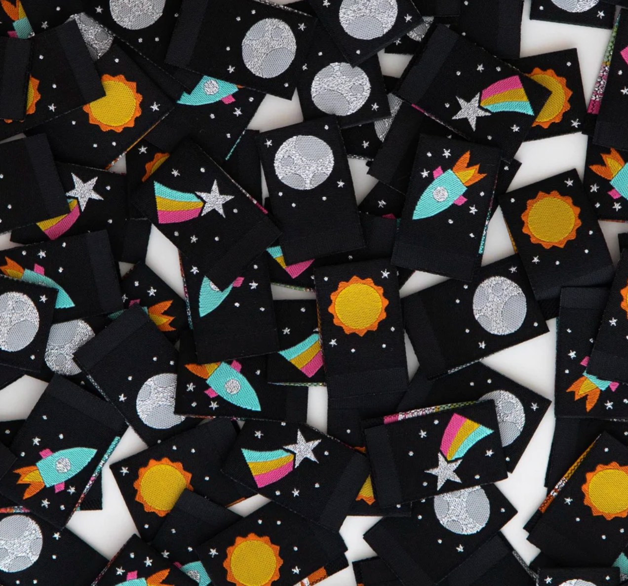 Sarah Hearts Labels : Space Multipack