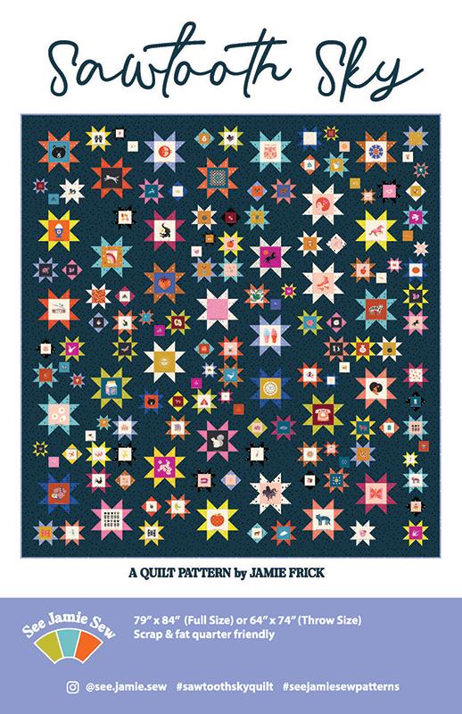 LoFi Loom Wovens by Rashida Coleman-Hale : Sawtooth Sky Quilt Kit