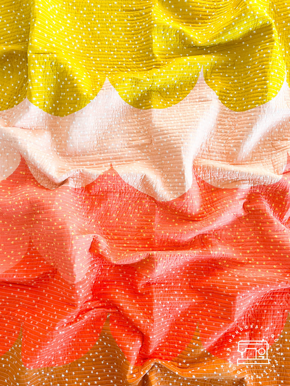 Scallop Quilt Pattern by Modern Handcraft