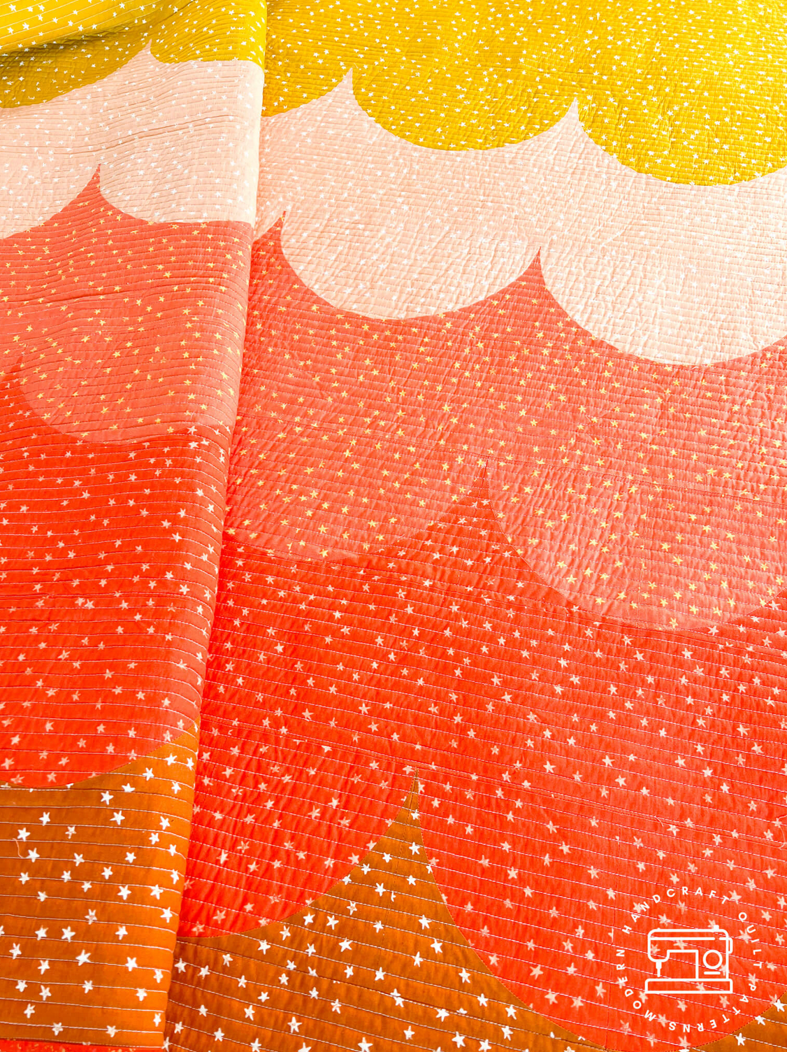 Scallop Quilt Pattern by Modern Handcraft