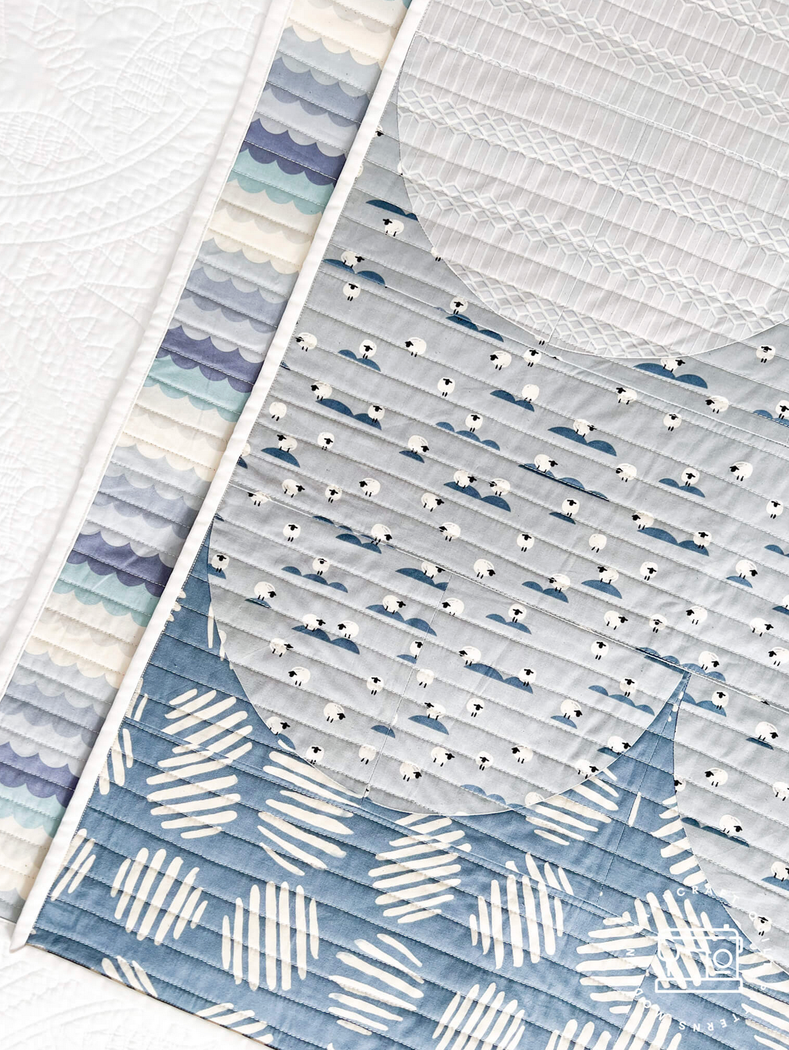 Scallop Quilt Pattern by Modern Handcraft