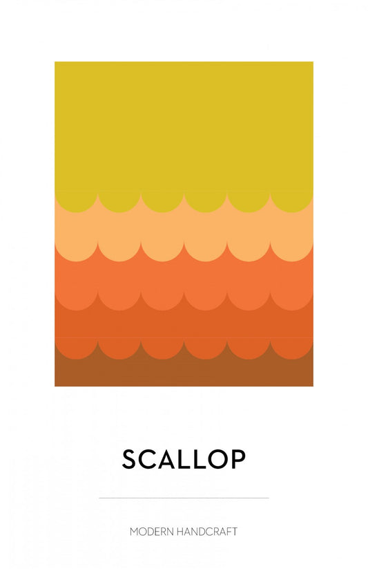 Scallop Quilt Pattern by Modern Handcraft
