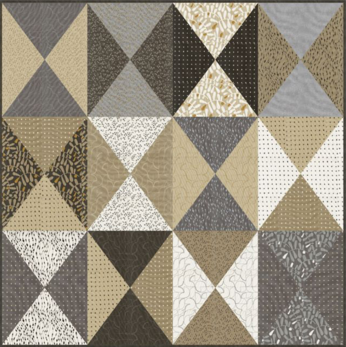 Scandi Hours Quilt Pattern by Zen Chic