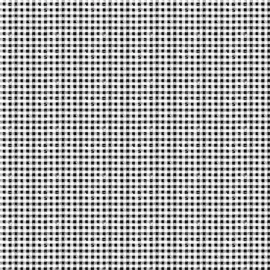 Scary Scraps by J. Wecker-Frisch : Faded Gingham Black C17614-BLACK