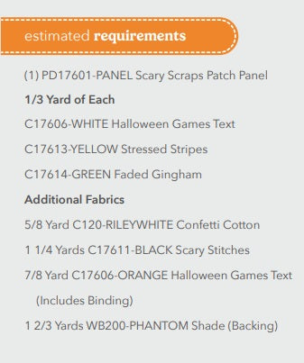 Scary Scraps by J. Wecker-Frisch : Scraps Crazy Quilt Kit