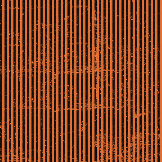 Scary Scraps by J. Wecker-Frisch : Stressed Stripes Orange C17613-ORANGE