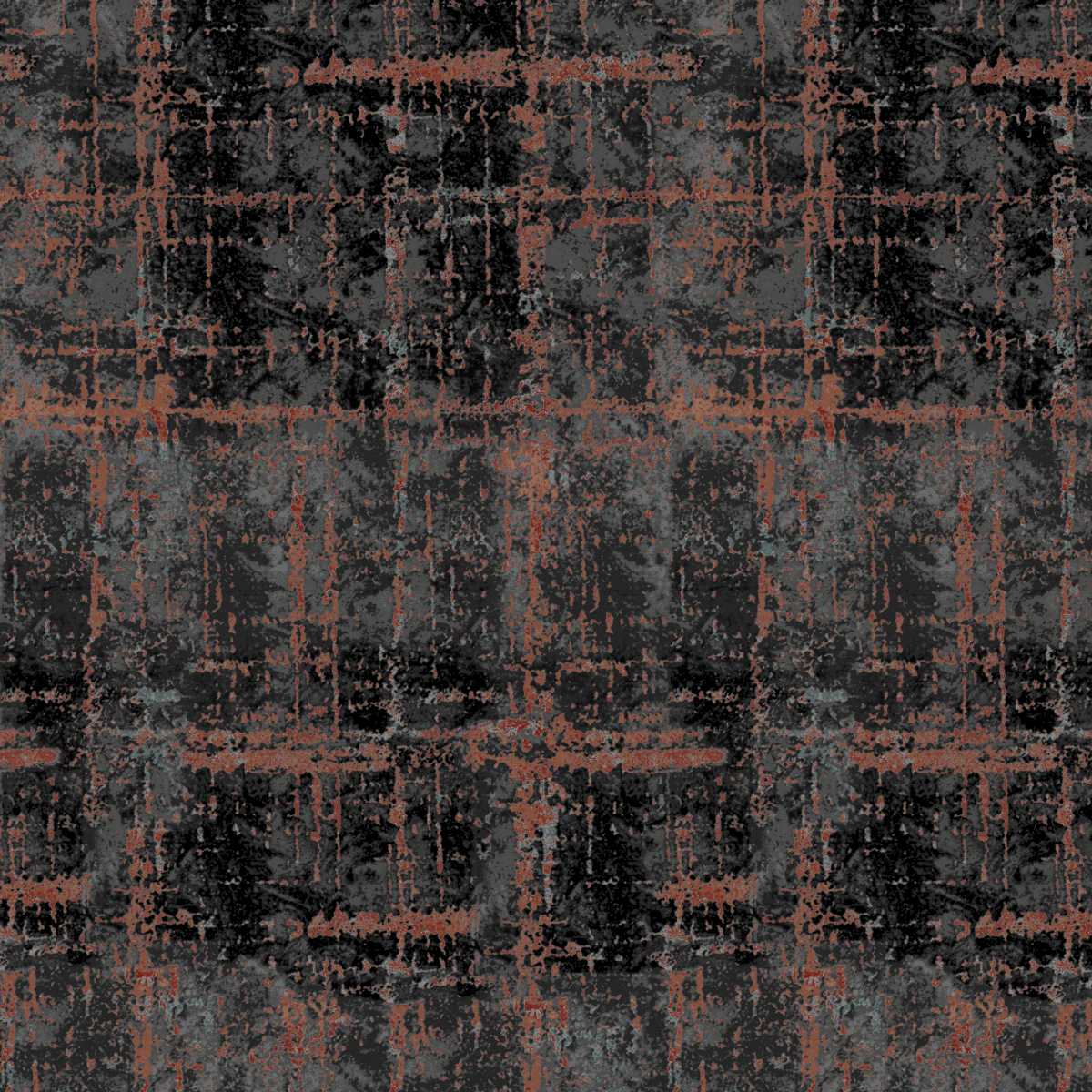 Scary Spice by Funny Girl Design : 8827-97 Rough Plaid Graphite