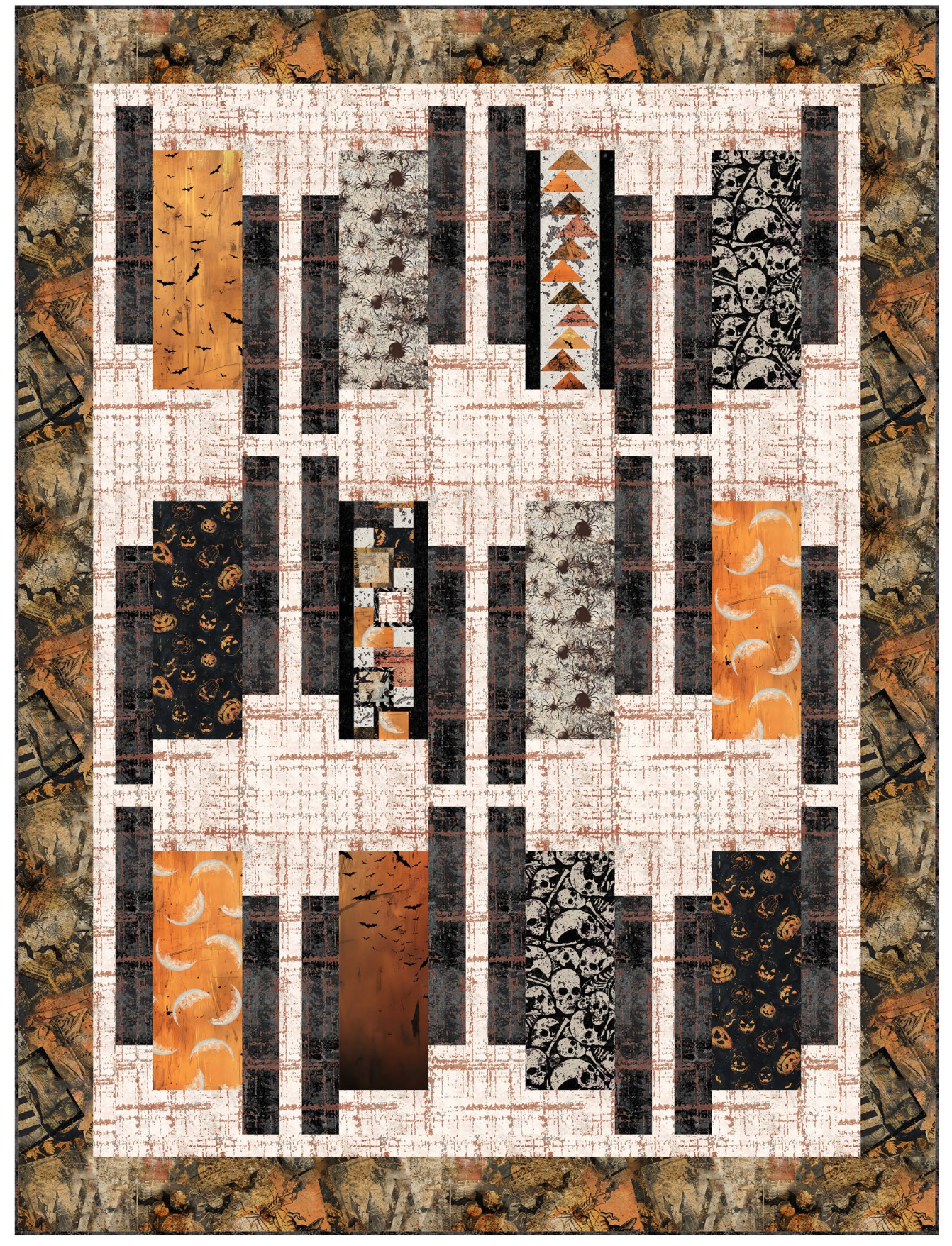 Scary Spice by Funny Girl Design : Drifters Quilt Kit