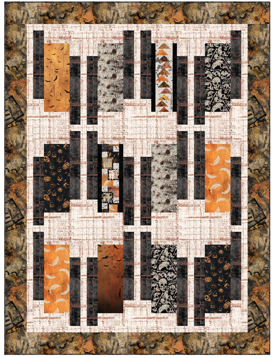 Scary Spice by Funny Girl Design : Drifters Quilt Kit
