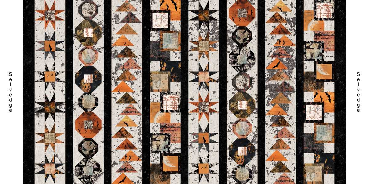 Scary Spice by Funny Girl Design : Fabric Bundles includes Panel