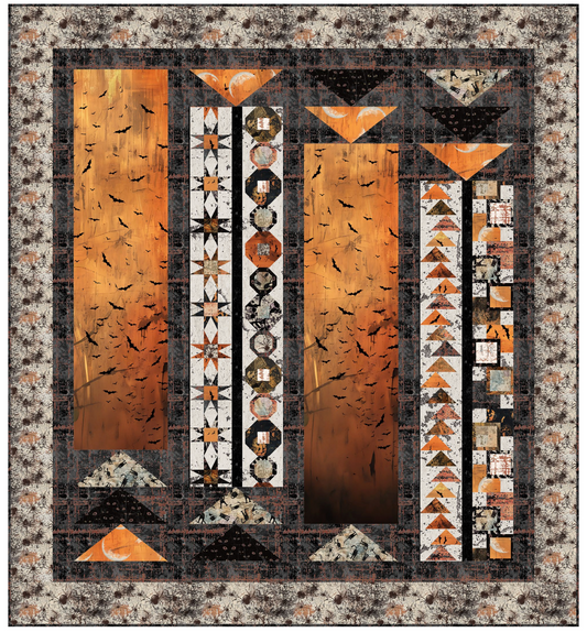 Scary Spice by Funny Girl Design : Ignots Quilt Kit