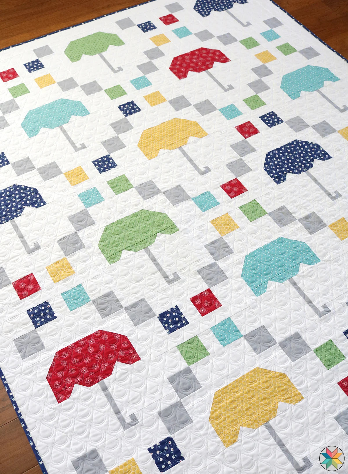 Scattered Showers Quilt Pattern by A Bright Corner