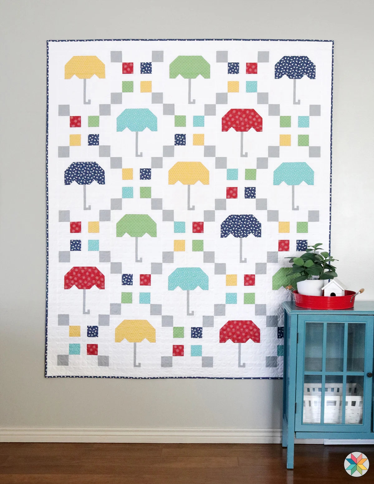 Scattered Showers Quilt Pattern by A Bright Corner